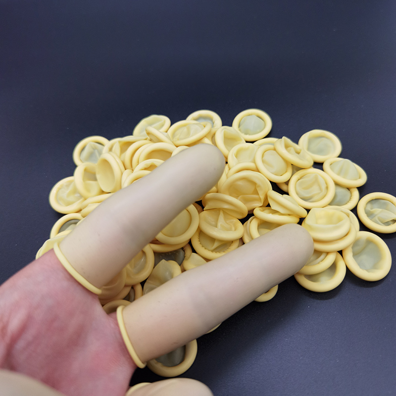 净化米黄手指套